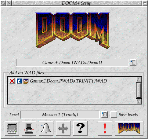 Main Doom screen
