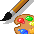 Application icon for !Paint