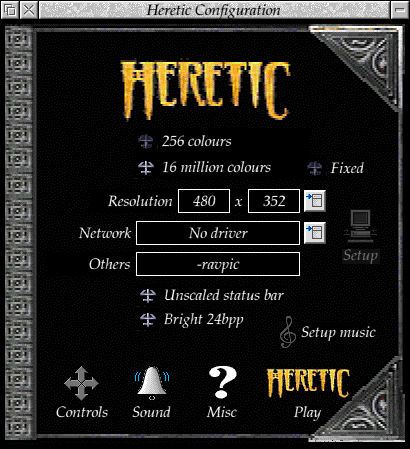 Black spell book for Heretic